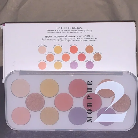 Morphe 2 NIB Ready For Anything 12-Pan Eyeshadow Palette - Picture 2 of 3